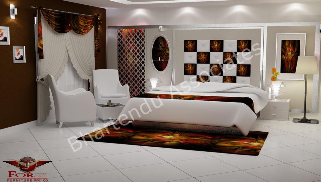 hotel bedroom interior design 