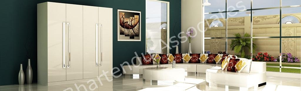 residential livingroom interior design 